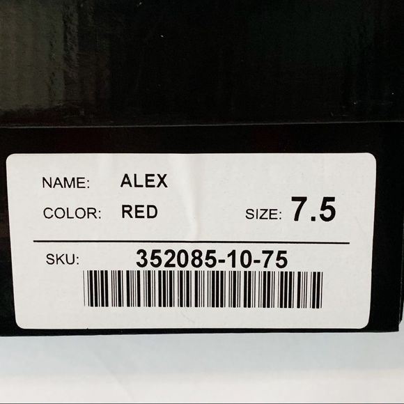 🔥 Mix & Match 2/$40 🔥 JustFab Red "Alex" Heel - Picture 11 of 11